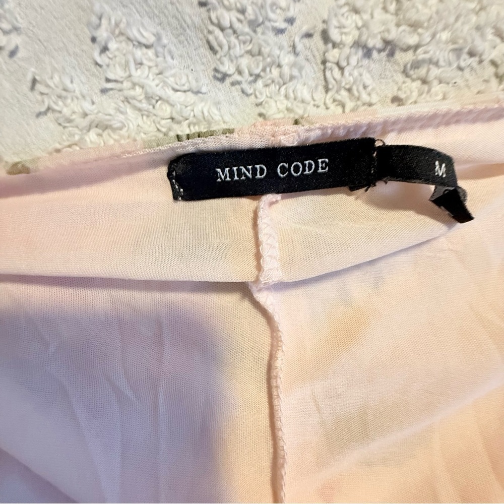 Mind Code Soft Pink Fabric View 6